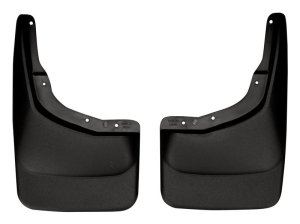 Ford F-150 Mud Guards - Front - Husky Liners - Custom-Molded, FormFit Design, Husky Shield, No-Drill - Paintable Matte - `04-`12